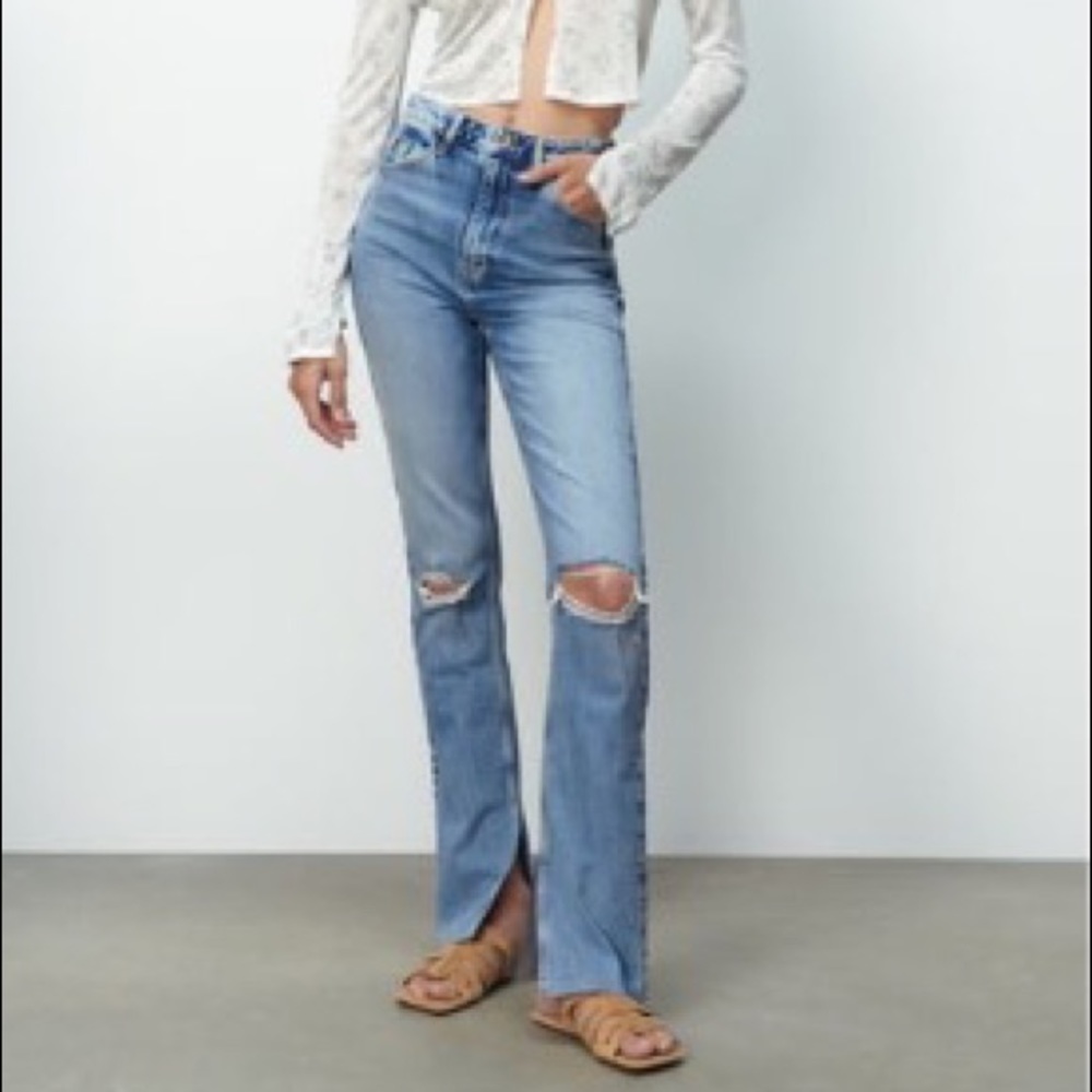 High Rise Flared Slim Fit (Zara) Jeans